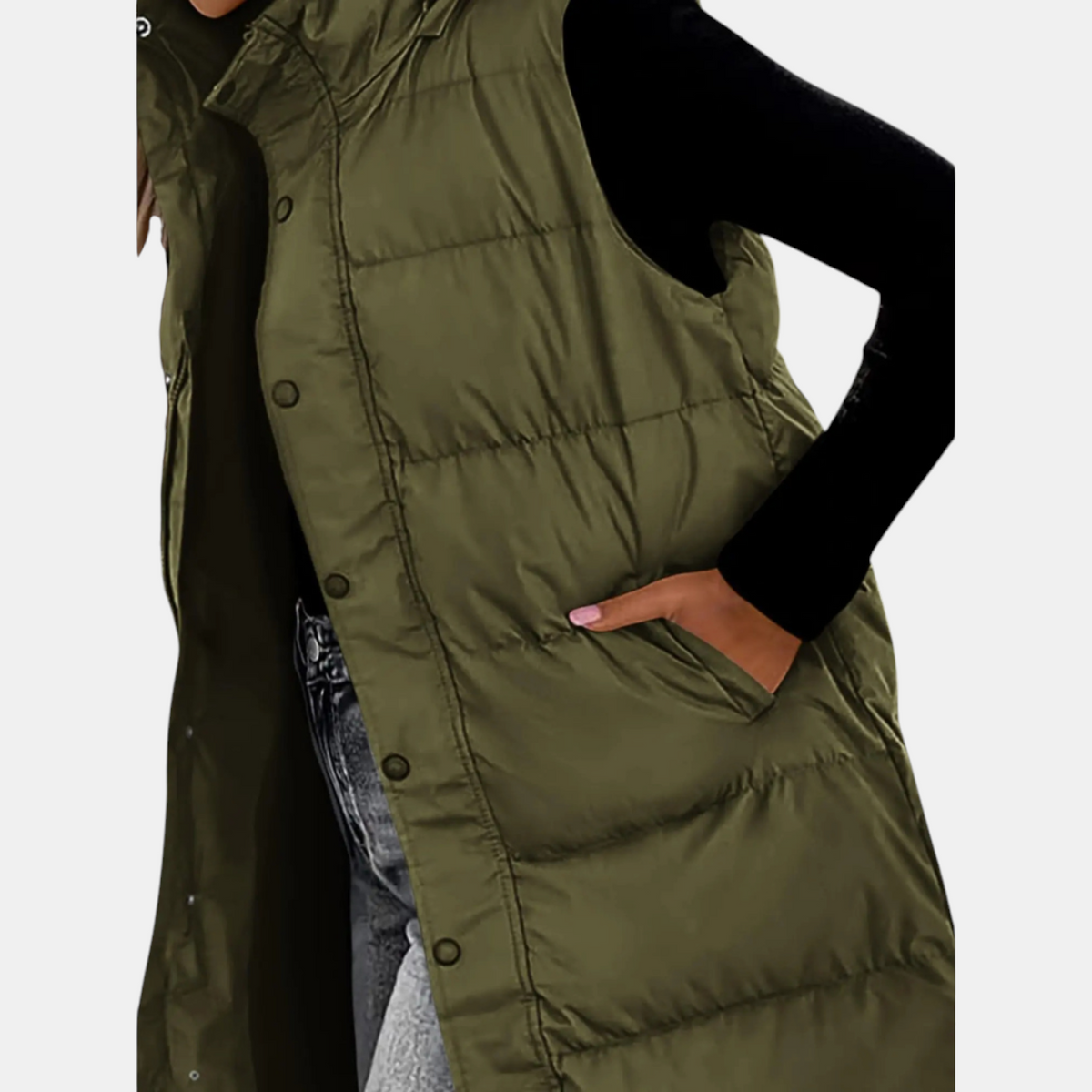 Lenti | Hooded Puffer Vest