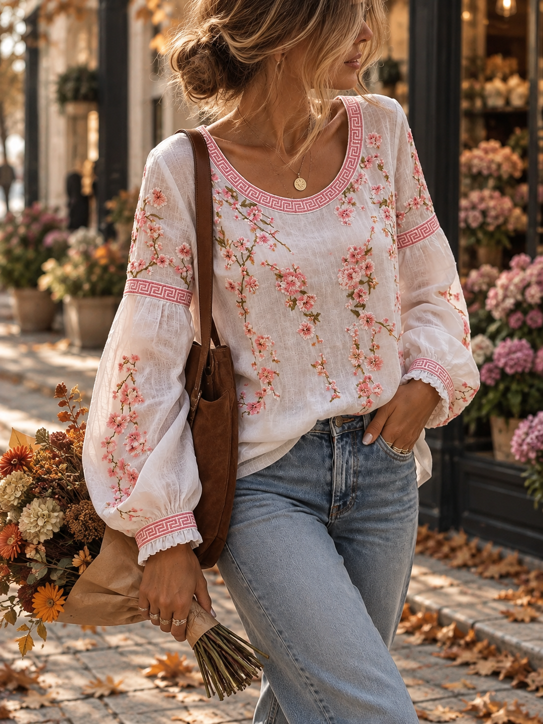 Jaylin | Floral Blouse