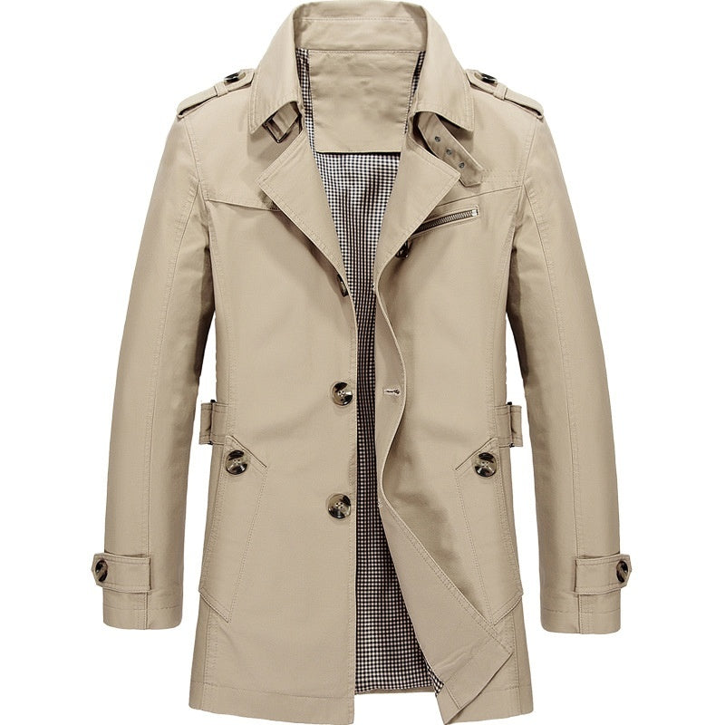 Margaux | Single-Breasted Trench Coat