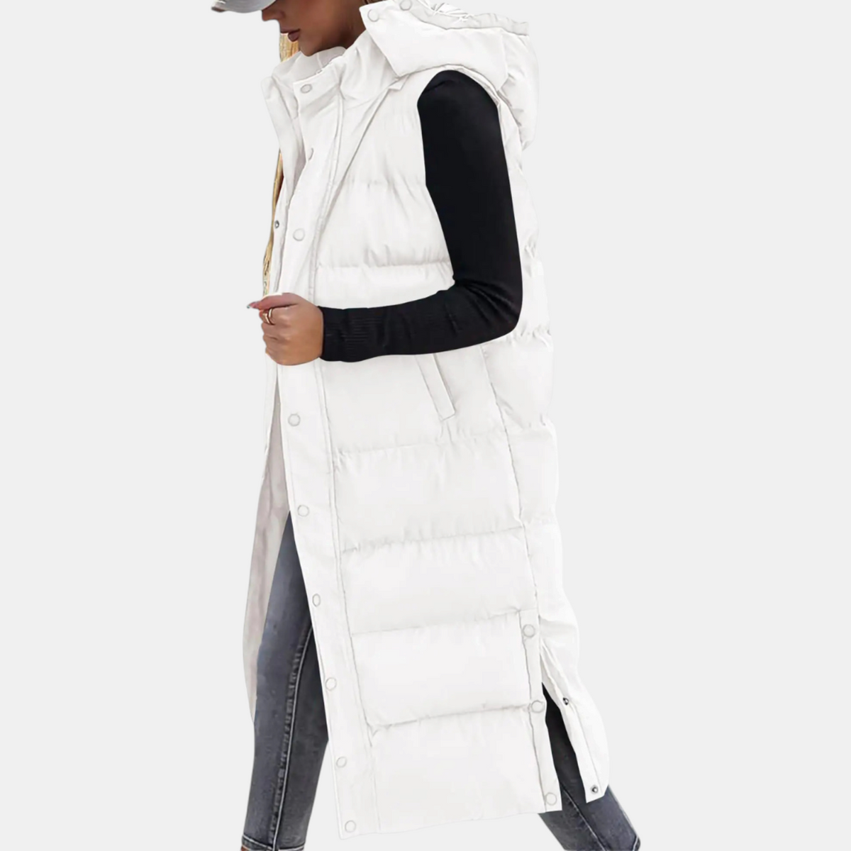 Lenti | Hooded Puffer Vest